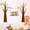 Swinging Owls Wall Sticker